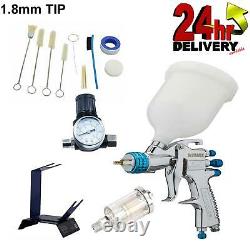 Devilbiss SLG-620-1.8mm Spray Gun Gravity with stand, gauge, filter&cleaning kit