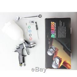 Devilbiss Spray Guns Air Paint Spray Gun Kit Gti Pro TE20 Cap Gravity Feed 1.3mm