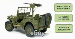 Dragon 75052 1/6 Assembled US Willis Jeep Truck With50 Caliber M2 Gun Model Toy