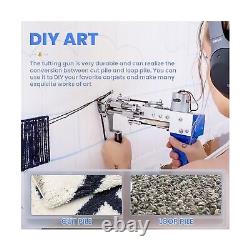 Draywitt Tufting Gun Kit Cut Pile Tufting Gun Kit, Rug Tufting Gun Machine S