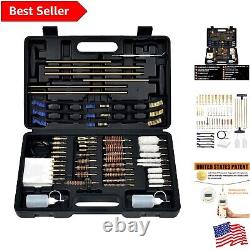 Durable Brass Gun Cleaning Kit with Steel Wire Accessories Expert Maintenance