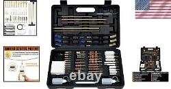 Durable Brass Gun Cleaning Kit with Steel Wire Accessories Expert Maintenance