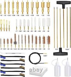 Durable Brass Gun Cleaning Kit with Steel Wire Accessories Expert Maintenance