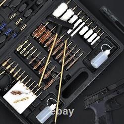 Durable Brass Gun Cleaning Kit with Steel Wire Accessories Expert Maintenance