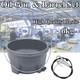 Durable For Pipe Threader Tools Handheld Plastic Oiler Bucket Oil Gun Kit New