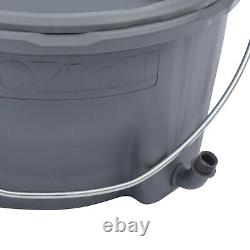 Durable For Pipe Threader Tools Handheld Plastic Oiler Bucket Oil Gun Kit NEW