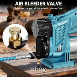 Electric Grease Gun Kit, 12,000 PSI Max Pressure, 5.3 Oz/Min Flow Rate, Cordless