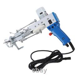 Electric Tufting Gun Kit ABS Material Blue Tufting Gun Starter fr Carpet Tufting