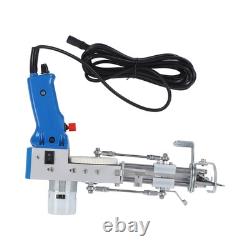 Electric Tufting Gun Kit ABS Material Blue Tufting Gun Starter fr Carpet Tufting
