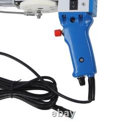 Electric Tufting Gun Kit ABS Material Blue Tufting Gun Starter fr Carpet Tufting