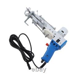 Electric Tufting Gun Kit ABS Material Blue Tufting Gun Starter fr Carpet Tufting