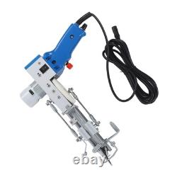 Electric Tufting Gun Kit ABS Material Blue Tufting Gun Starter fr Carpet Tufting