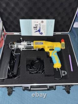 Electric Tufting Gun Kit AK-V/AK-VI with Hard Carry Case, Manual & Accessories
