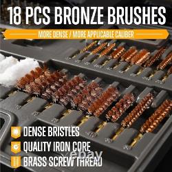 Elite Gun Cleaning Kit Universal Brass Cleaning Rifle Handgun Shotgun Pistol