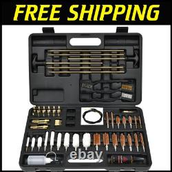 Elite Universal Gun Cleaning Kit with Solid Brass Tools for Optimal Maintenance