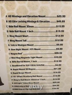 Elusive Wildlife XLR 250 Hog And Dog Essential Gun Light Kit Package With Extras