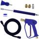 Essential Washer Brass Pressure Washer Gun And Hose Kit M22 Adaptors 18 Ext