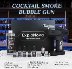 Explonova Aroma Blaster Pro Cocktail Gun Kit Flavor Blaster Smoke Bubble Gun