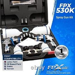 FPXAIR Gravity Feed HVLP Spray Gun Kit FPX-535K Home Improvement & Automotive