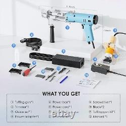 Fancybant Tufting Gun Starter Kit with Carpet Trimmer, 2 in 1 Cut Pile & Loop