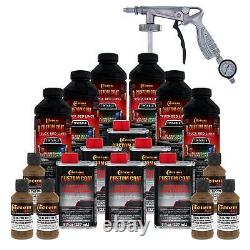 Field Drab Brown T78 Urethane Spray-On Truck Bed Liner, 1.5 Gallon Spray Gun Kit