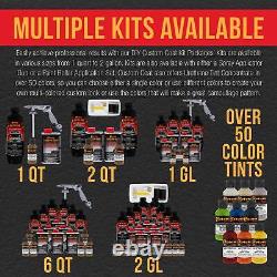 Field Drab Brown T78 Urethane Spray-On Truck Bed Liner, 1.5 Gallon Spray Gun Kit