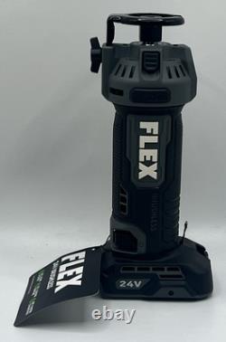 Flex FXM203-2AA 24V Drywall Screw Gun & Cut Out Tool Kit New Open Box