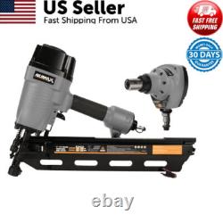 Framing Palm Nail Gun Kit With Anti-Slip DIY Home Improvement Deck 10-12-gauge New