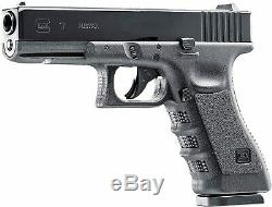 GLOCK 17 GEN3 Black Air Gun Air Pistol with CO2 Tanks and 1500ct Steel BBs Kit