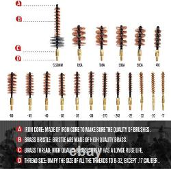 GLORYFIRE Gun Cleaning Kit Handgun Shotgun Pistol Cleaning Kit, new