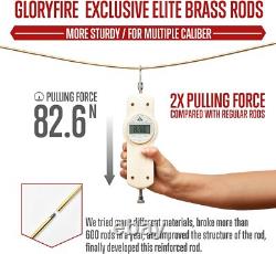 GLORYFIRE Gun Cleaning Kit Rifle Handgun Shotgun Pistol Cleaning Kit, New entry