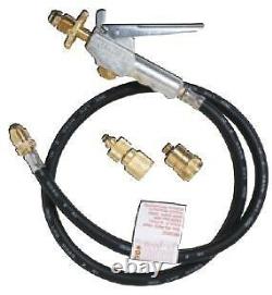 Genuine LPG Gas Bottle Filler Gun & Hose Kit with Primus and Companion Adapters