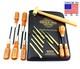Grace 17pc Gunsmith Set Screwdrivers Brass Punches & Hammer Gun Care Gct-17 Usa