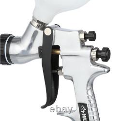 Gravity Feed Spray Gun Kit HVLP and Standard Adjustable Width 1.35Ib Durable