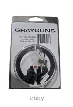 Gray Guns P320 Adjustable Hybrid Trigger Kit Competition Curved