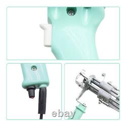 Green 2 In 1 Electric Carpet Tufting Gun Starter Kit Hand Gun Carpet Weaving