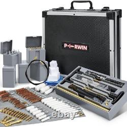 Gun Cleaning Kit, 97PCS Ultimate Universal Gun Cleaning Supplies with Brass