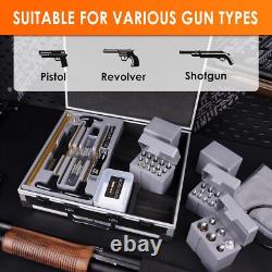 Gun Cleaning Kit, 97PCS Ultimate Universal Gun Cleaning Supplies with Brass