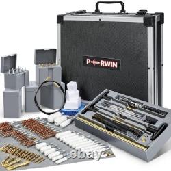Gun Cleaning Kit, 97PCS Ultimate Universal Gun Cleaning Supplies with Brass