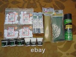 Gun Cleaning Lot Remington Frog Lube Pistol Kit Clenzoil Patch 7.62 Military +#1