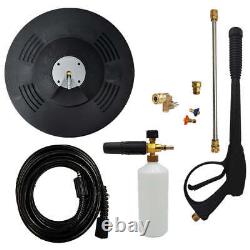 Gun Kit, Floor Scrubber, 25' Hose, 2 x Nozzles, Foam Lance, 1/4 & 3/8 Female Fi