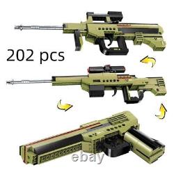 Guns Kit Revolving Pistol Sets SWAT Military WW2 Weapons Model Building Blocks