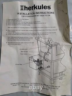 HERKULES 11972 Conversion Kit (Partial Kit). For G375 Gun Washer. New Condition