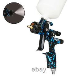 HVLP Air Spray Gun Gravity Feed 1.3MM Auto Car Paint Sprayer Spot Repair Kit