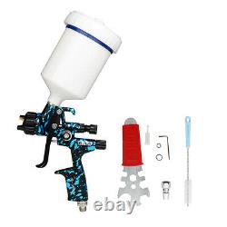 HVLP Air Spray Gun Gravity Feed 1.3MM Auto Car Paint Sprayer Spot Repair Kit