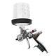 Hvlp Hiq 4500 Gravity Air Spray Gun With Adapter Kit 1.3mm Nozzle Car Paint Tool