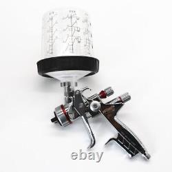 HVLP HIQ 4500 Gravity Air Spray Gun With Adapter Kit 1.3mm Nozzle Car Paint Tool