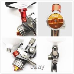 HVLP HIQ 4500 High Quality Gravity Air Spray Gun Kit 1.3mm Nozzle Car Paint Tool