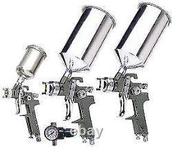 H. V. L. P. Triple Set-Up Spray Gun Kit, 4 pc TTN-19220