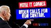 Here It Comes Biden Calls For Gun Control